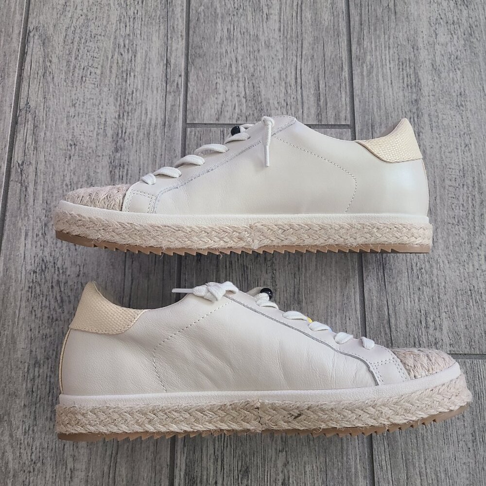 Dolce Vita Zoe Ivory Raffia Beaded Leather Sneakers
SIZE 9 ✨✨GUC✨✨ - Picture 9 of 14